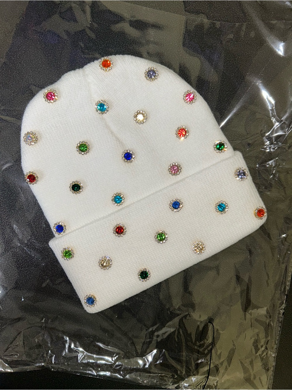 “Ice Candy Snowstorm” Beanie